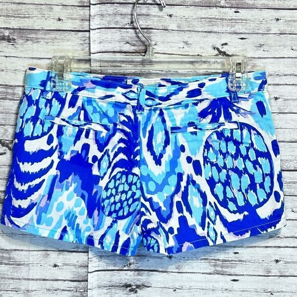 Lilly Pulitzer Mini Callahan Shorts Tropi Call Me - Picture 2 of 10